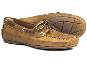 BAHAMA Ladies Sand Brown Deck Shoe by Orca Bay