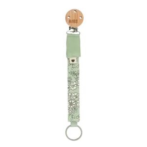 BIBS: BIBS x LIBERTY Pacifier Clip - Capel Sage BIBS: BIBS x LIBERTY Pacifier Clip - Capel Sage