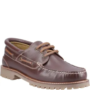 Brown Weston Boat Shoes