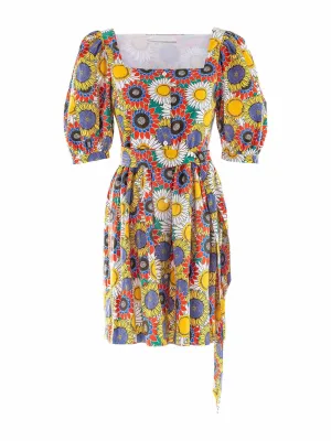 Dominique floral summer mini dress Dominique floral summer mini dress