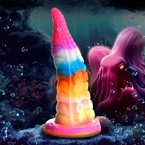 Luminoctopus Glow-In-The-Dark Tentacle Silicone Dildo Luminoctopus Glow-In-The-Dark Tentacle Silicone Dildo