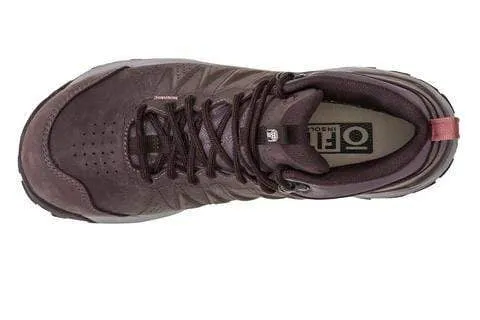 Oboz Women's Sypes Low Waterproof Hiking Shoes- Peppercorn