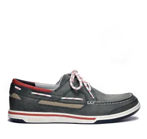 Sebago Men's Triton Nubuck Leather Boat Shoes Navy Blue